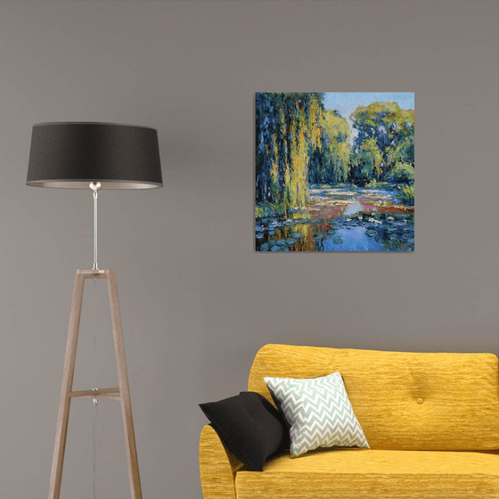 "Water Lily Pond"