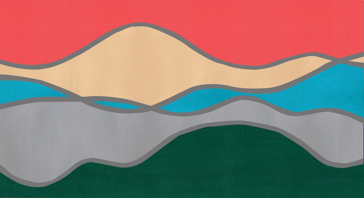  Soft Landscape #18 By Marina Krylova, 43 X 24, Artwork For Sale On Artfinder