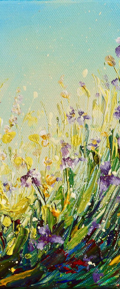 Beautiful Iris by Emma Sian Pritchard