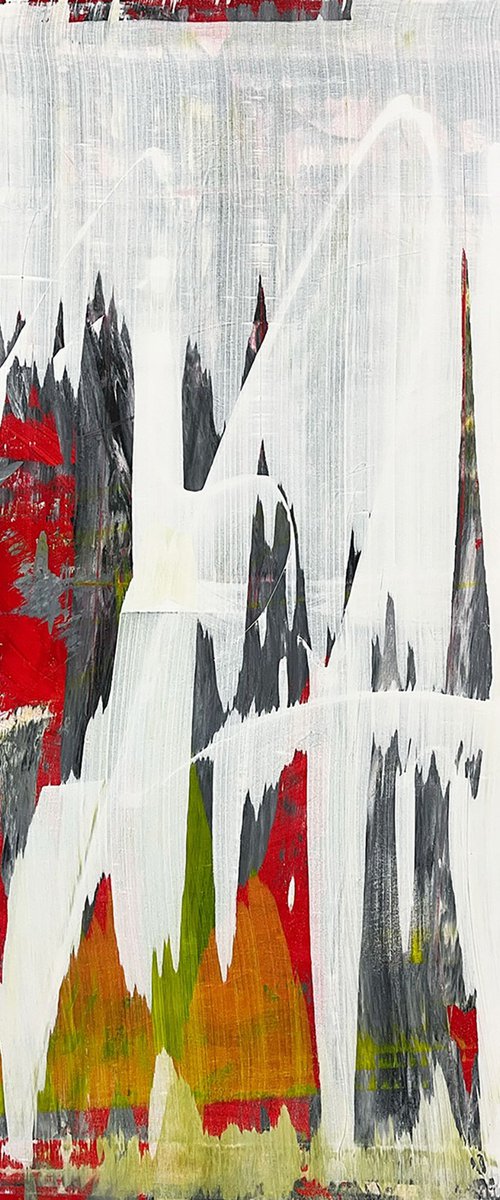 White and Red 1 by Joe Tuggle Lacina