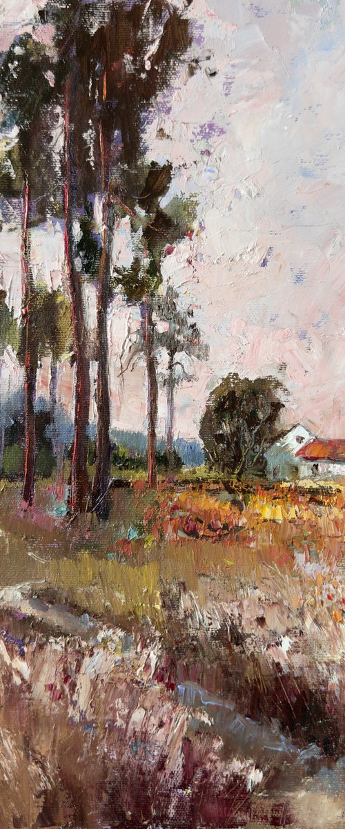 Landscape. Autumn is coming soon by Olha Laptieva