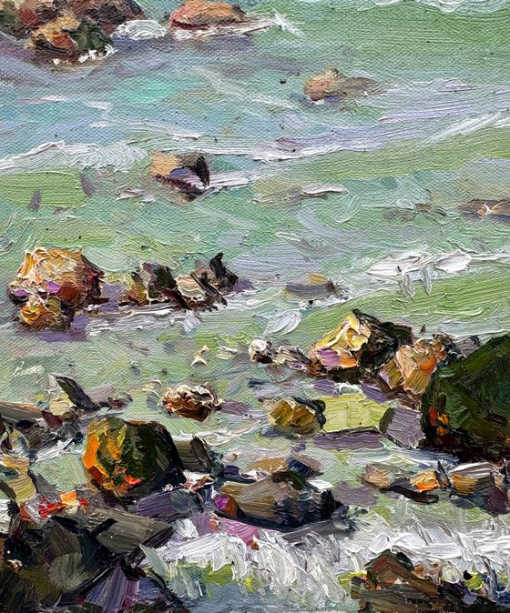 Stones in the water