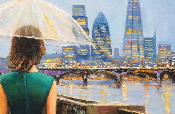 A Rainy Walk in London