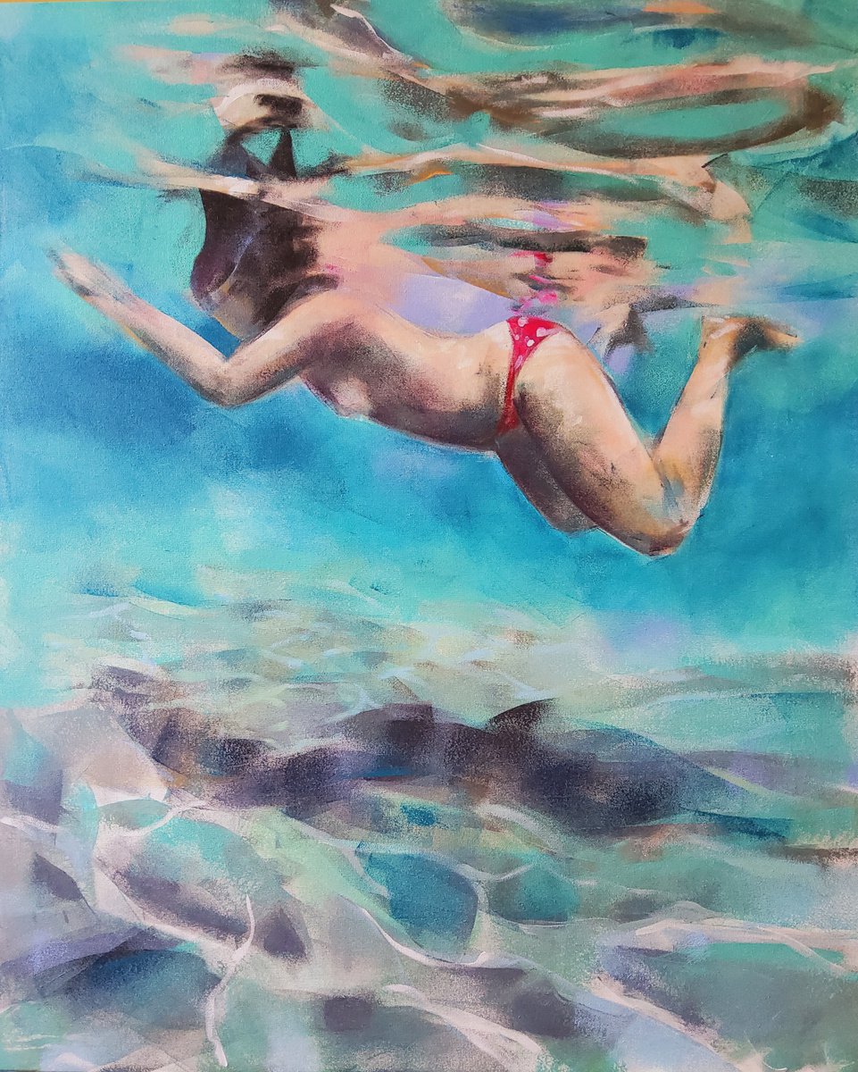 Diving by Marina Del Pozo