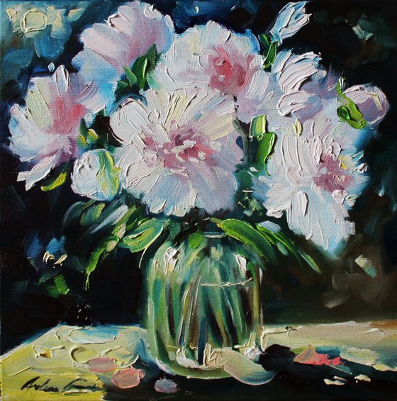 "Peonies" by Artem Grunyka