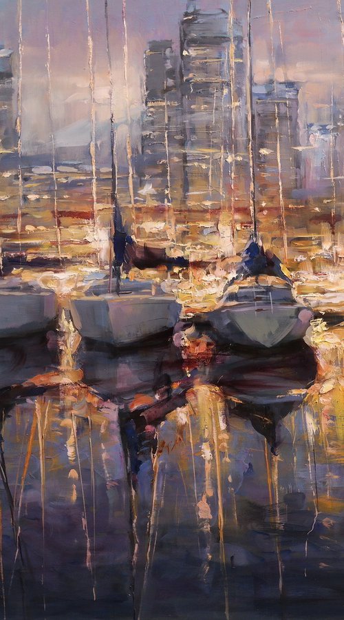 "Amber Harbor" by Gennady Vylusk