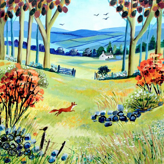 Running Fox