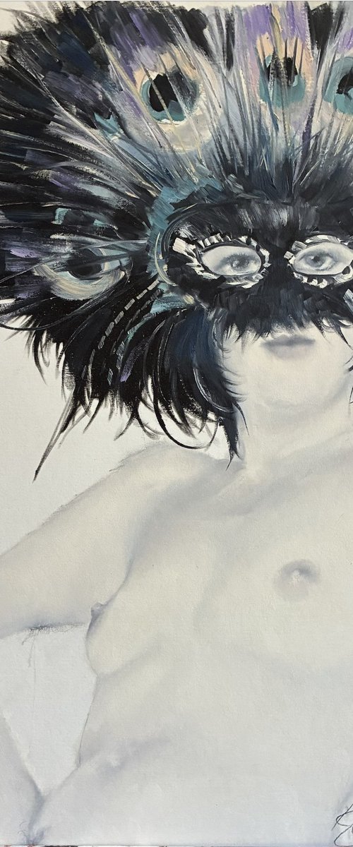 Peacock Mask by David Kofton