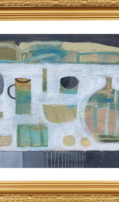 Still Life with a Pear by Jan Rippingham