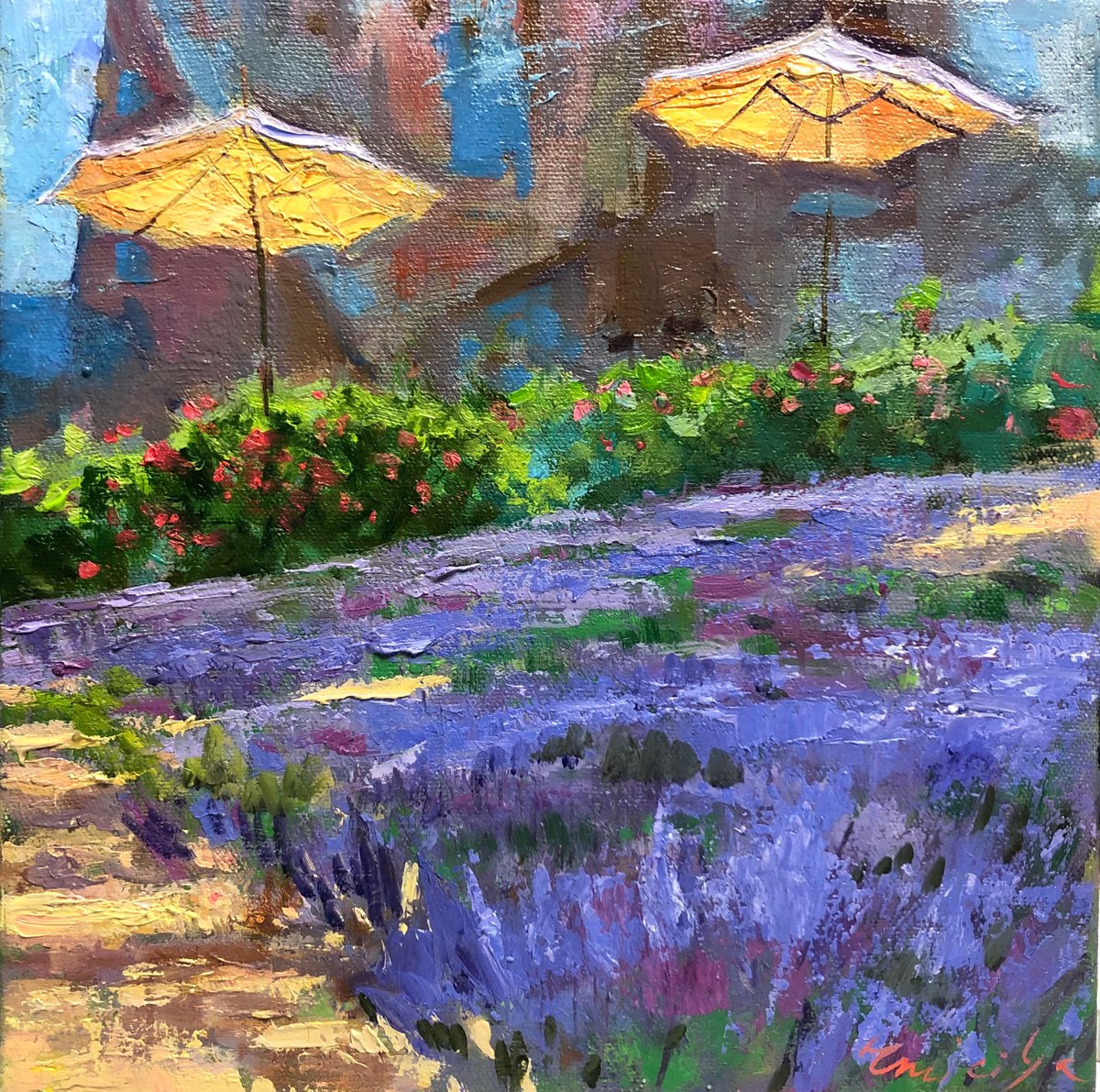 Roses and Lavender by Emiliya Lane