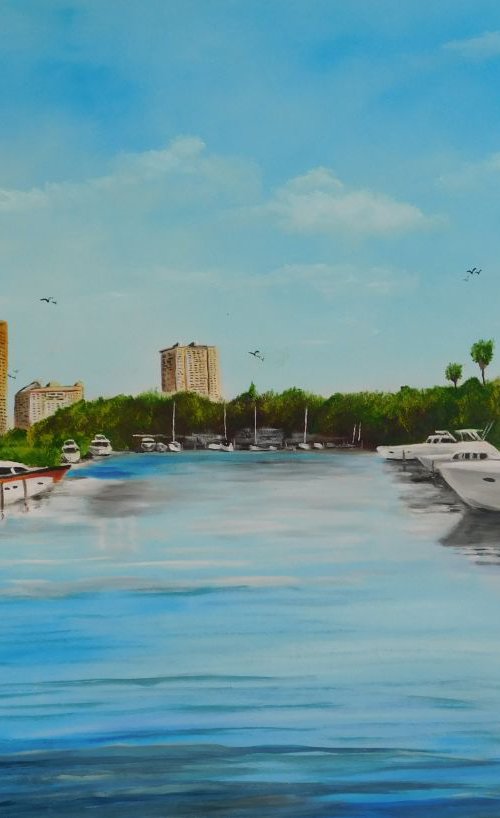 Marina Jack's Sarasota Florida by Lloyd Dobson