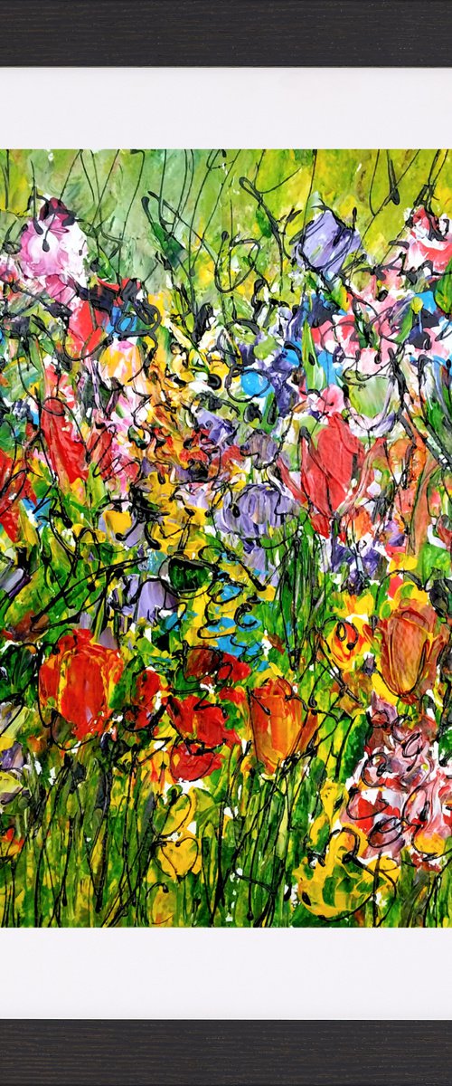 A Cottage Garden III by Jan Rippingham