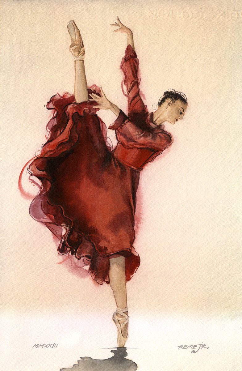 Ballet Dancer CCCLXXVI by REME Jr.