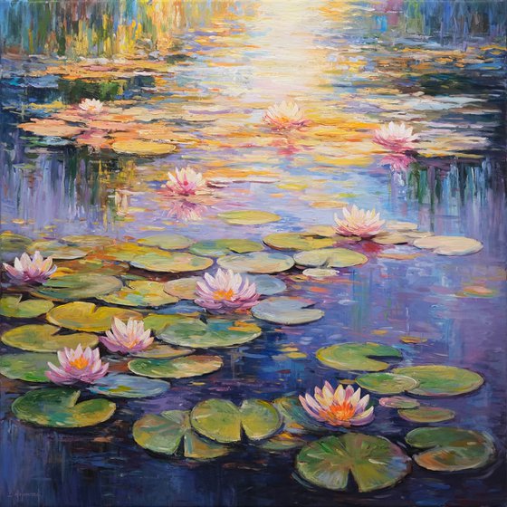 Water Lily Pond Dreaming