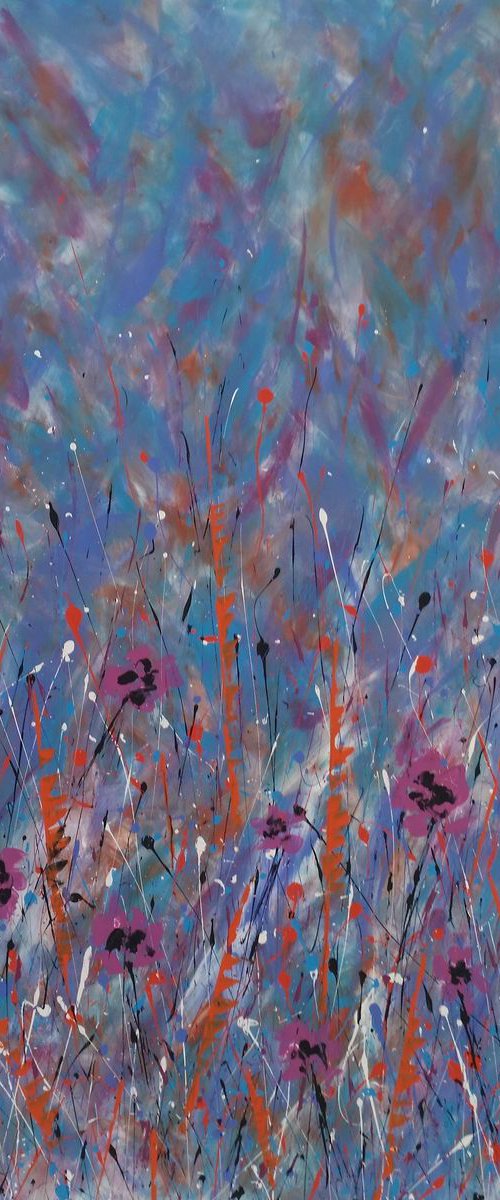 Abstract Modern ACRYLIC on CANVAS by M.Y. by Max Yaskin