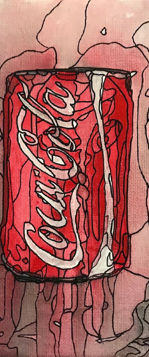 Abstract Coca Cola CZ18043 by Carol Zsolt