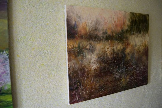 Impressionist landscape painting 'Evening Mood'