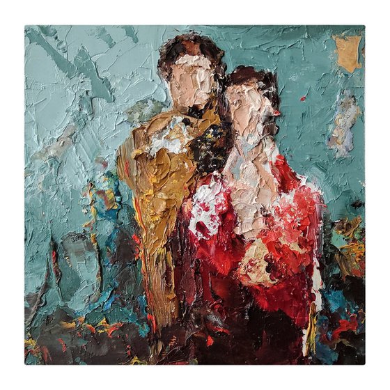 Abstract figure, couple