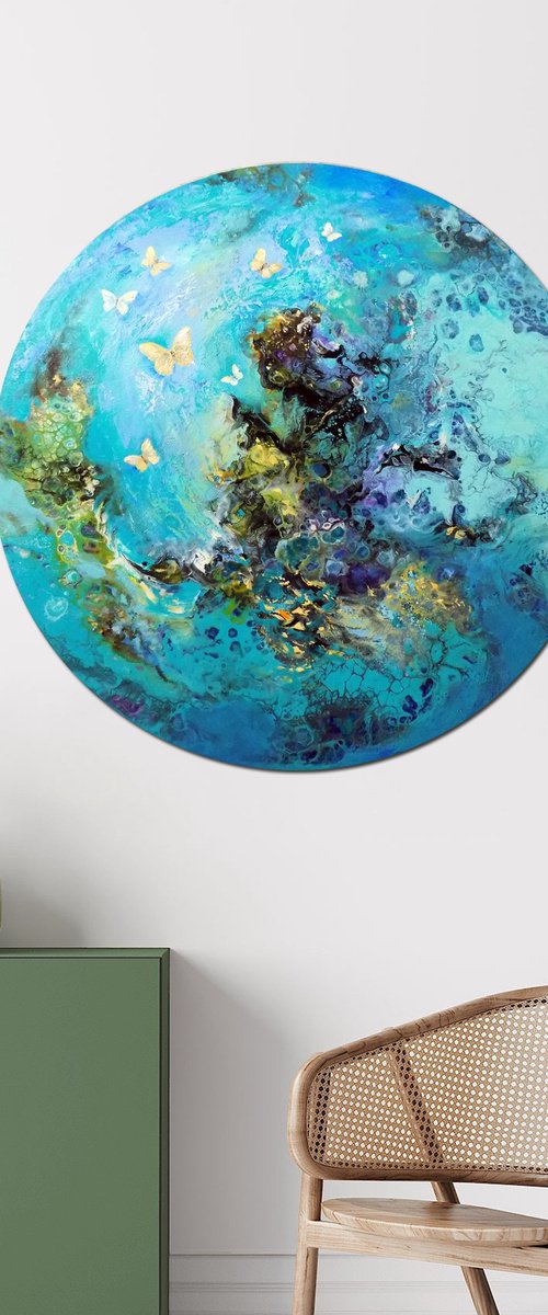 Abstract 85 by Areti Ampi