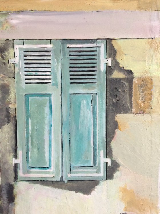 Blue Shutters, French Summer