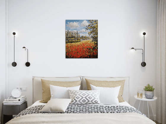 Poppy field of Ukraine