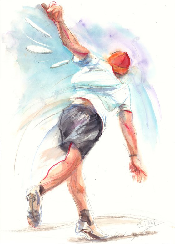 Frisbee player. #2