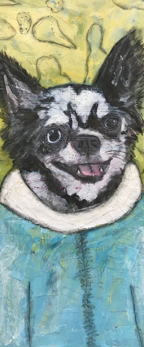 Smiling dog by Pavel Kuragin