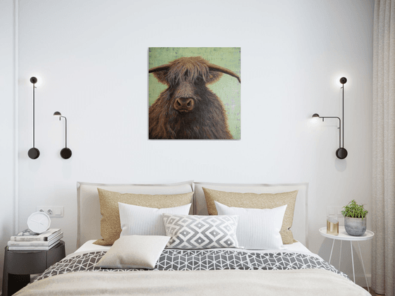 Highland Cow /  ORIGINAL PAINTING