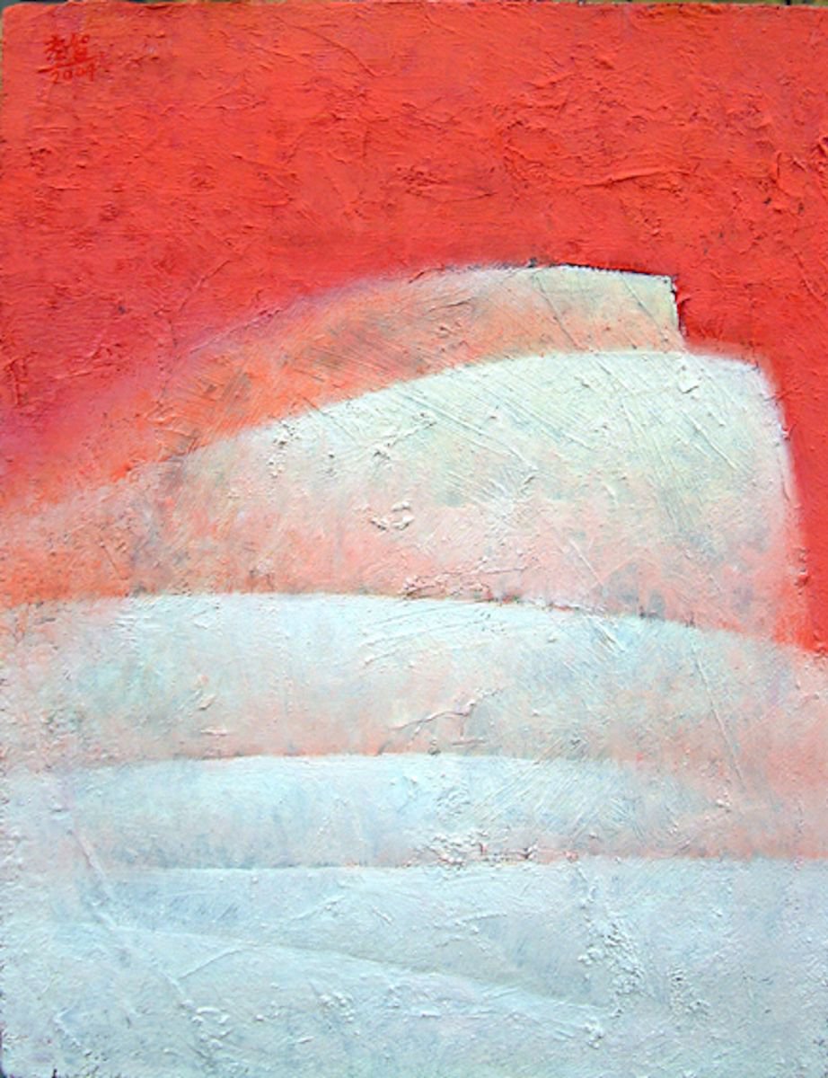 Landscape Oil Painting By Zhi Li, 11 X 14", Landscape 03, Original Artwork