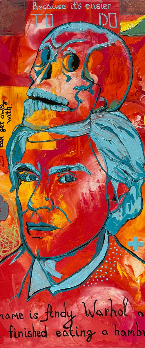 Andy Warhol by Elena Adele Dmitrenko