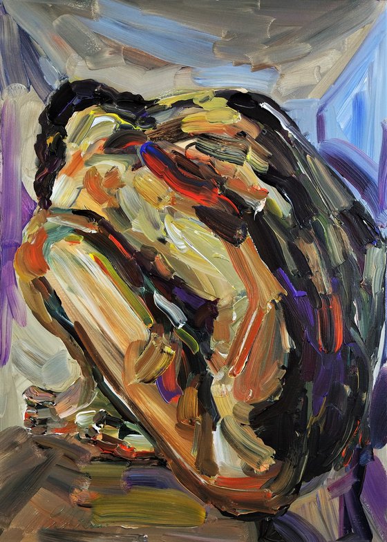 Abstract Nude Isolation Box 035