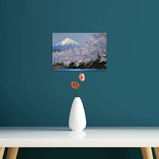 Purple Twilight over Fuji