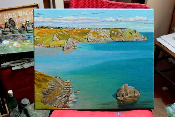 Spring Tide, Three Cliff Bay (Gower)