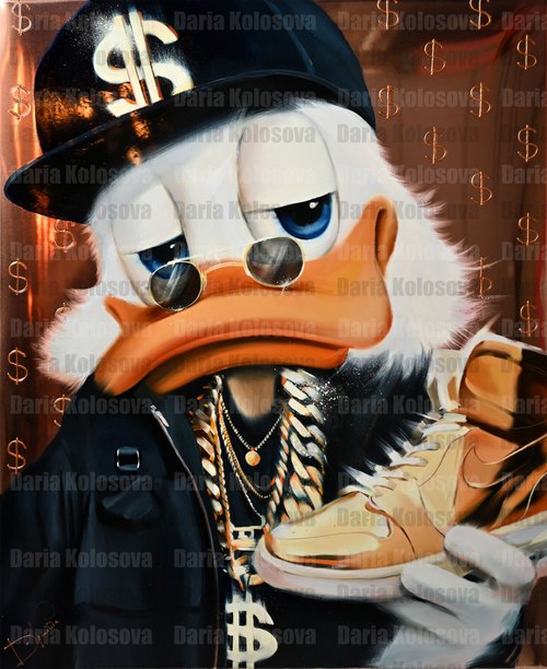 Duck with sneakers by Daria Kolosova