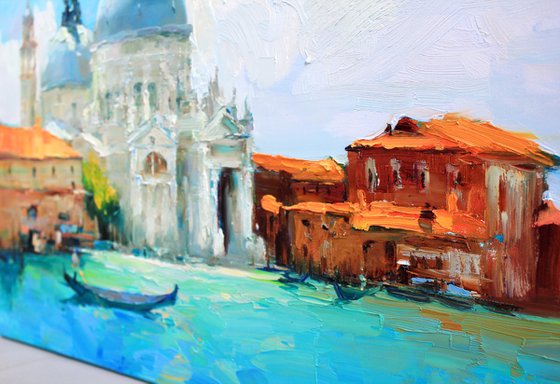 "Cathedral of Santa Maria della Salute. Venice"