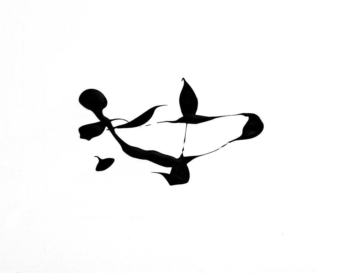 Expressive Abstract Acrylic Painting By Newel Hunter, 24 X 18", For The Birds, Original Artwork