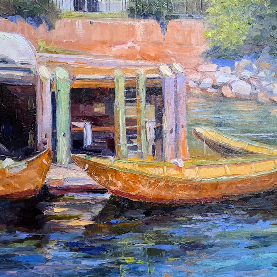 Lunenburg dories (16x20x1.5")