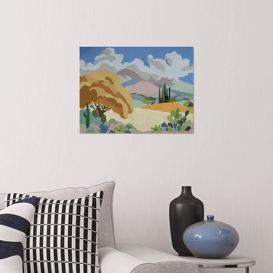 Golden Landscape 4
