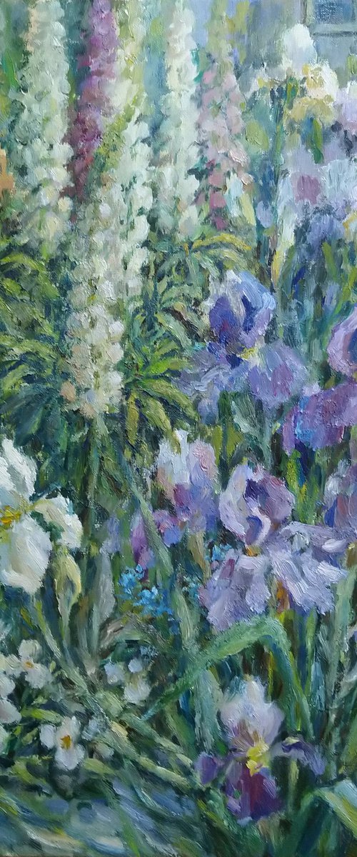 Irises N 4 by Elena Klyan