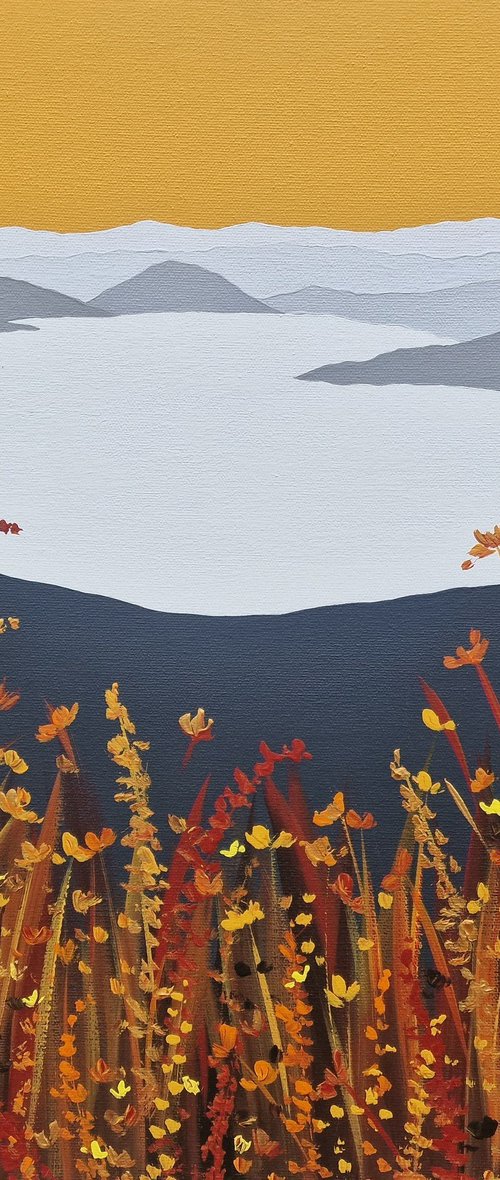 Autumn on Hallin Fell, The Lake District by Sam Martin