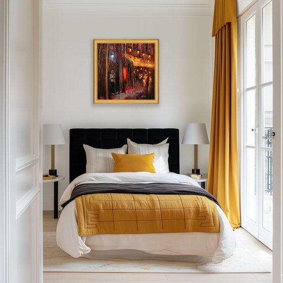 Streets of Soho in Rain