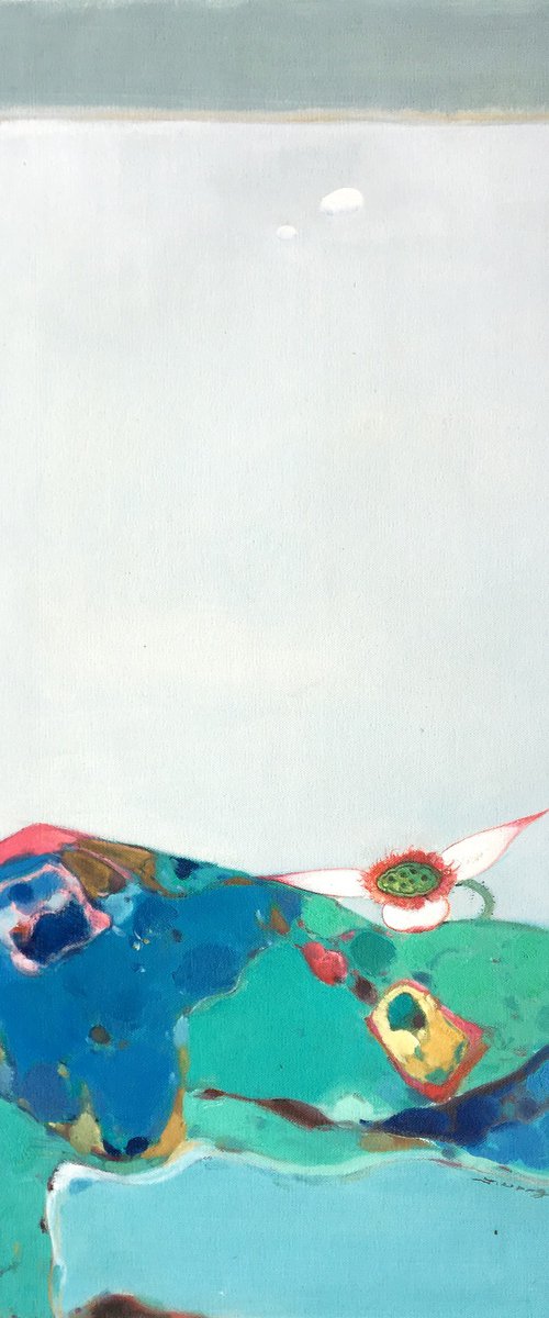 Lotus floral k028 by Kunlong Wang