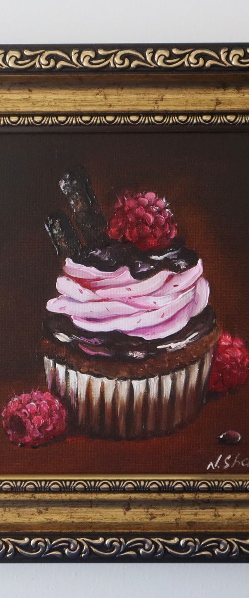 Little Cake Raspberry by Natalia Shaykina