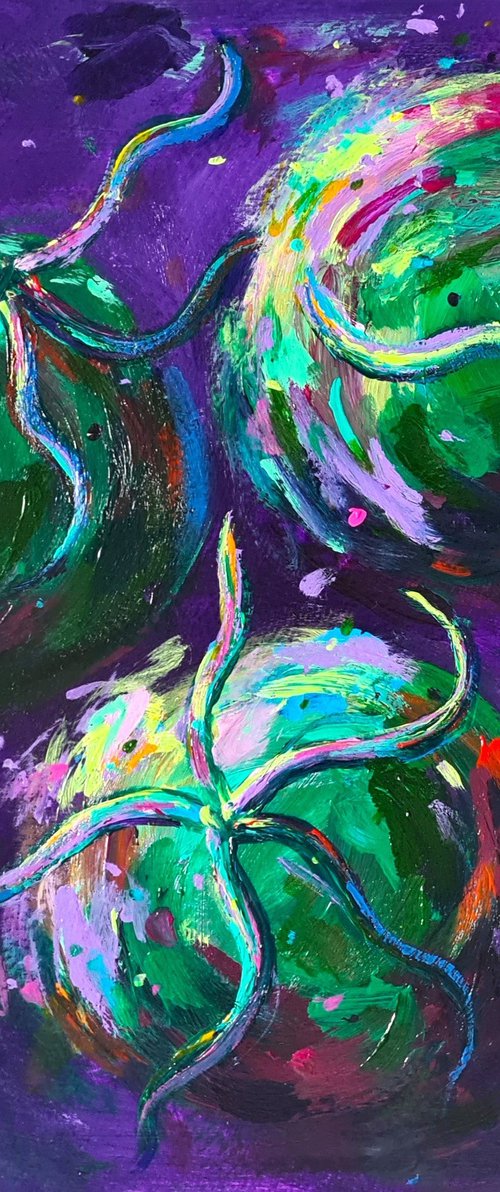 Green Tomatoes by Dawn Underwood