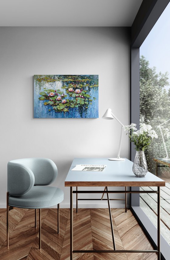 White Water Lilies