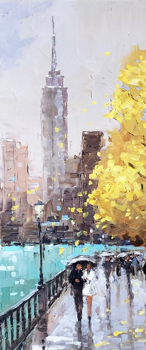 CITY LIGHTS B-57. NEW YORK. by Irina Alexandrina