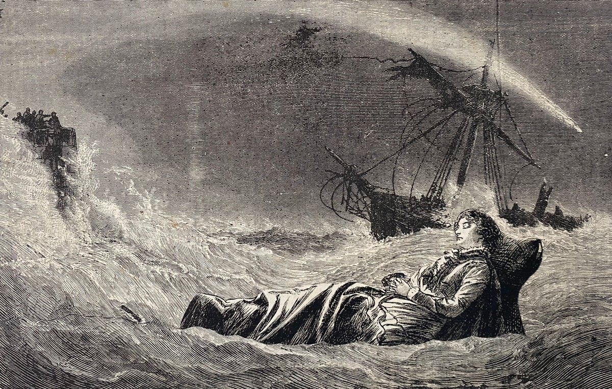 Surrealistic Portrait Collage By Tudor Evans, 8 X 5", Asleep, Original Artwork