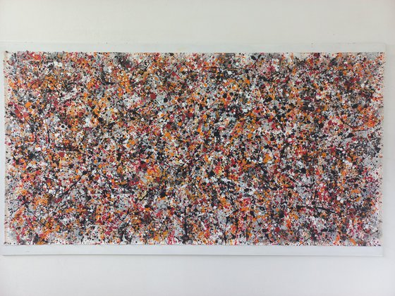 Abstract painting by M.Y.