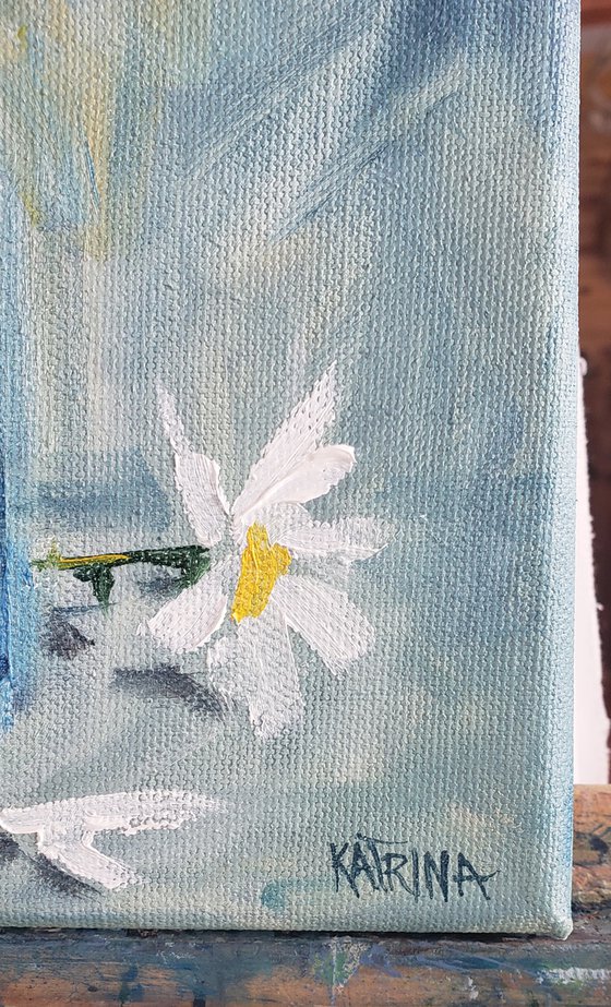 "Forgiveness" - Still Life - Daisies