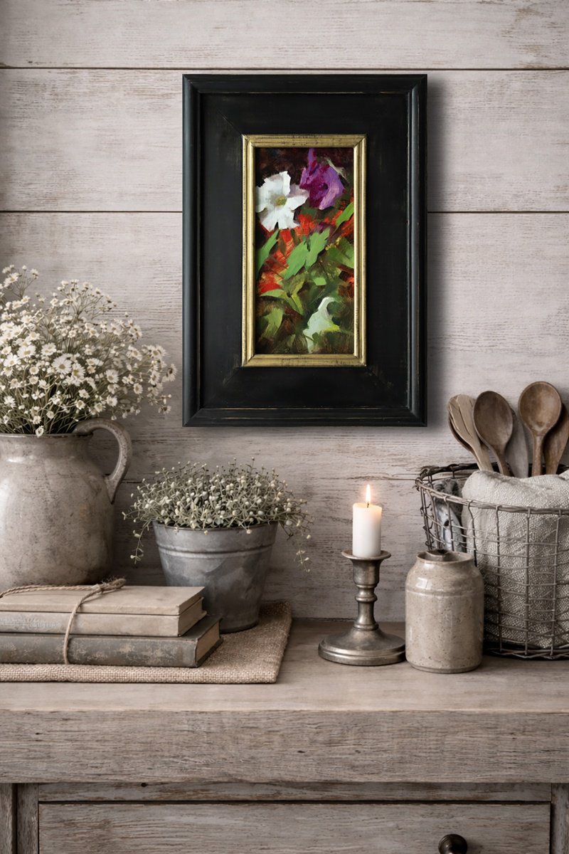 Petunias By Rostyslav Malysh, 14 X 20, Artwork For Sale On Artfinder